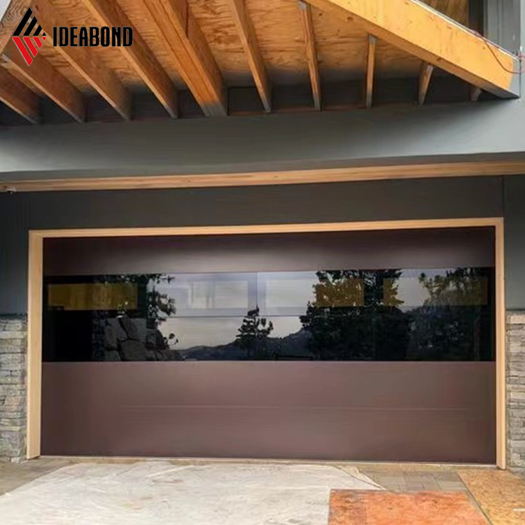 Novel Design China Wholesale Aluminium panel Decorative Door Covering Sheets garage door alucobond aluminium composite panel