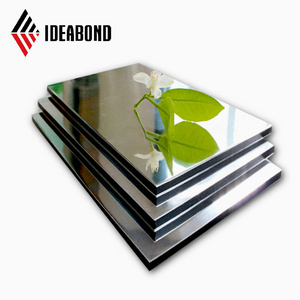 Mirror Alucobond for Interior Curtain Decoration Outdoor Mirror Series Wall Panel Aluminum Composite Mirror Panel for Facade