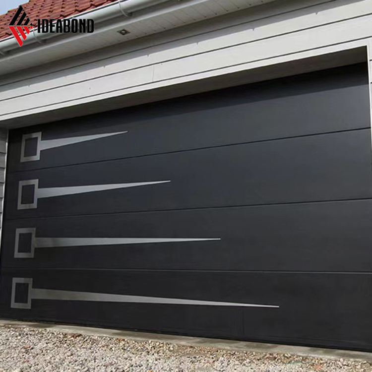 Novel Design China Wholesale Aluminium panel Decorative Door Covering Sheets garage door alucobond aluminium composite panel