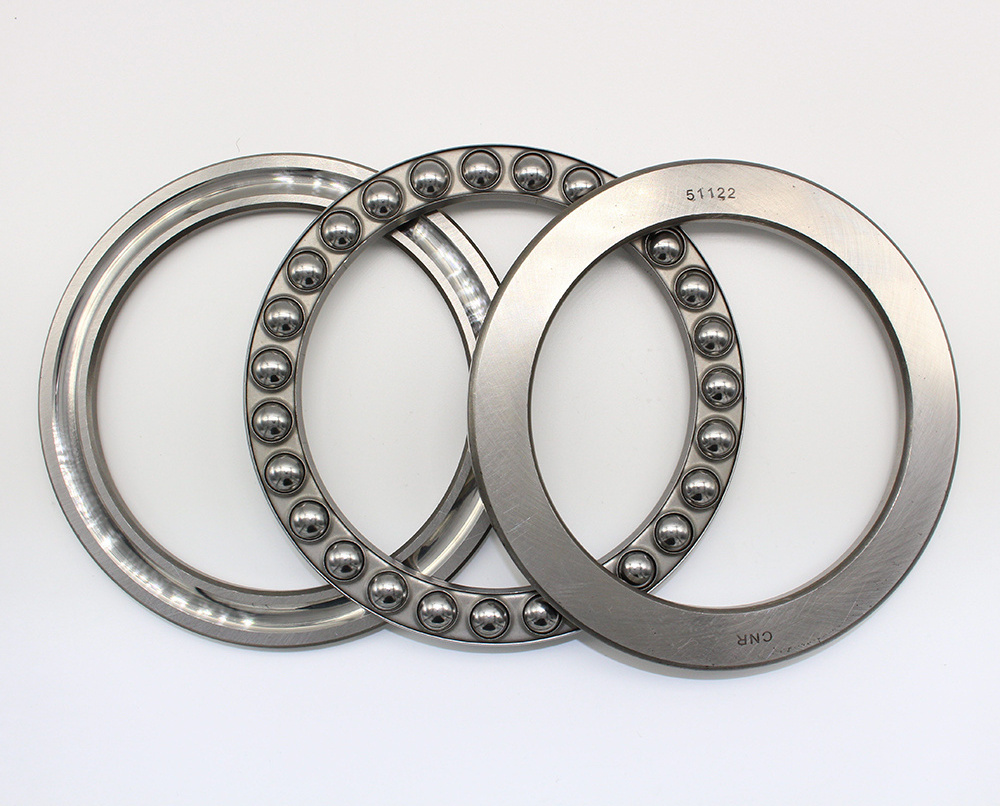 Factory Wholesale Chrome Stainless Steel Ball Bearing 51122  Single Direction Thrust Ball Bearings For Jet Engine 51104