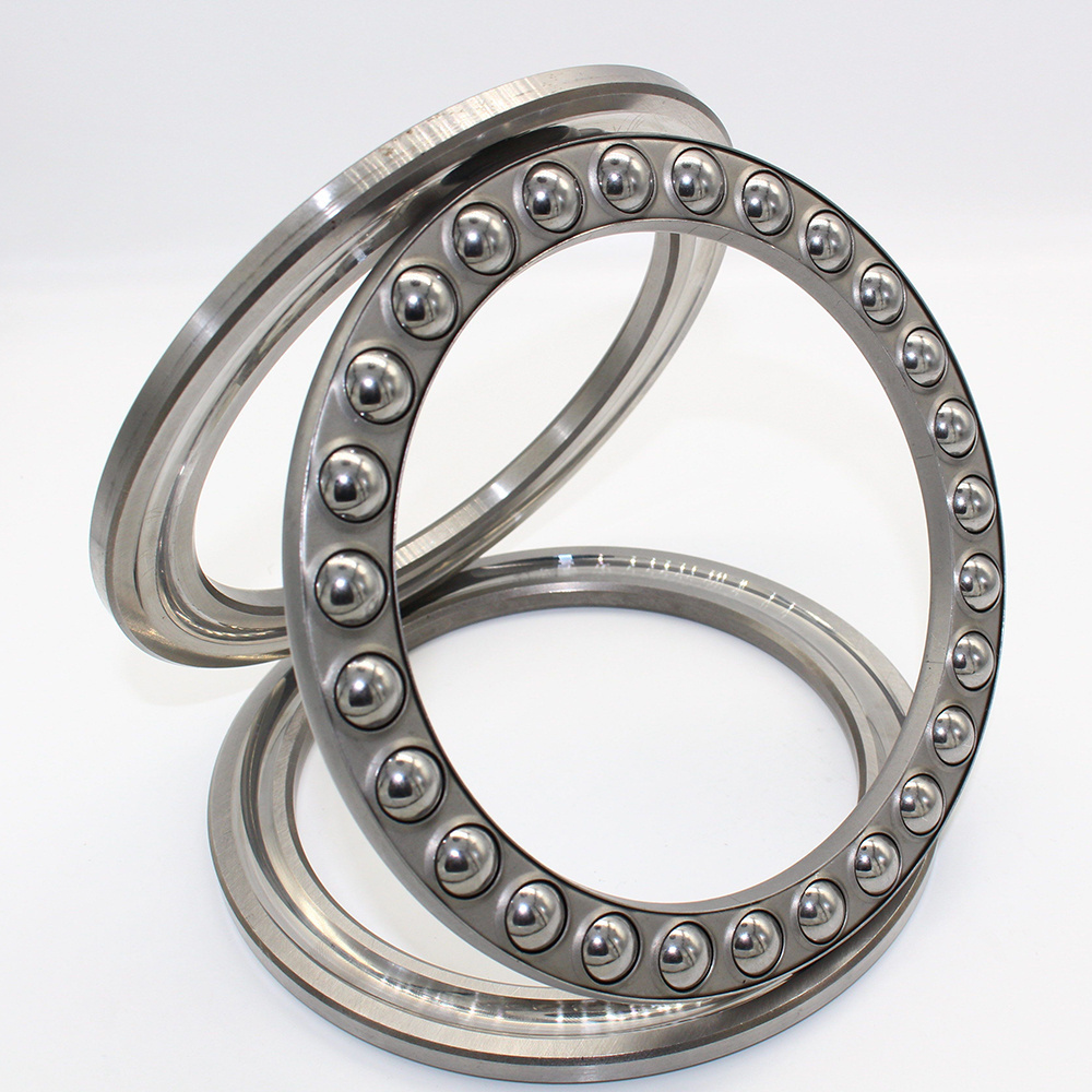 Factory Wholesale Chrome Stainless Steel Ball Bearing 51122  Single Direction Thrust Ball Bearings For Jet Engine 51104