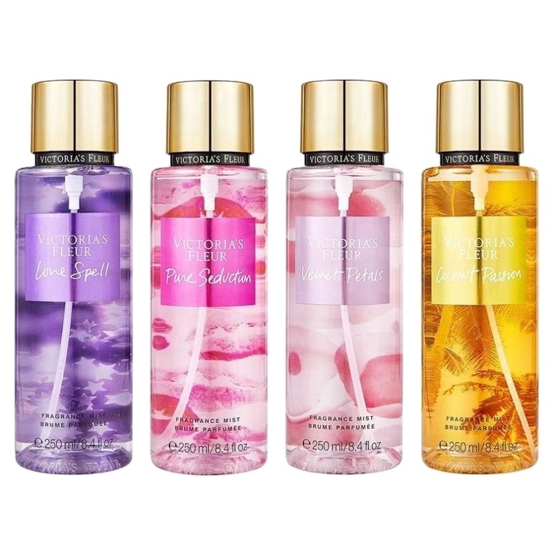 Victoria Flower Season Body Spray Big Brand Perfume Female Wholesale Secret 250ml Parfum Women Perfume 250ml Perfume with Cream