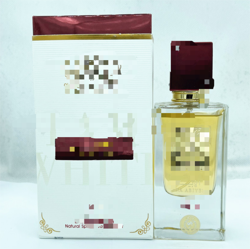 Eau De Parfum by Lattafa Spray Perfume Dubai Arabic Perfumes Ana Abiyedh Red 60ml - Fresh and Oriental 60 Ml Male Perfume 