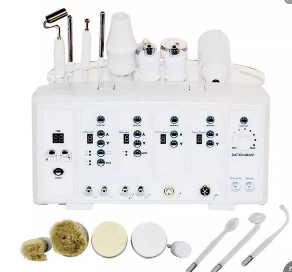 New Style Use  Galvanic High Frequency Multifunction Facial Beauty Machine 7 in 1 BIO  Equipment