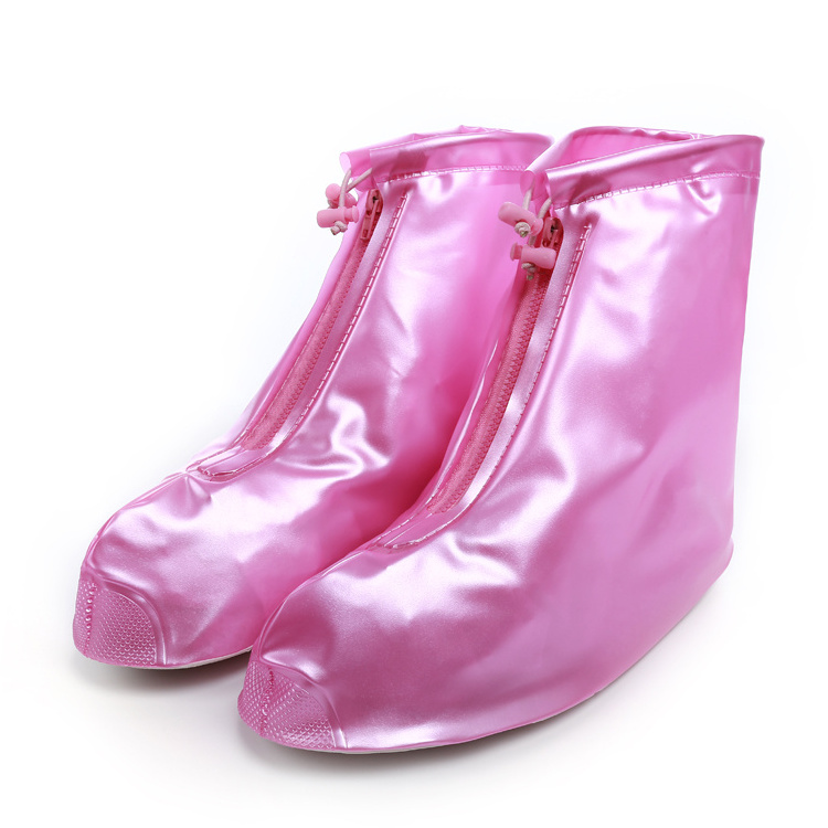 Promotional wholesale cheap PVC rain boots waterproof shoe rain protector plastic shoe covers for adults