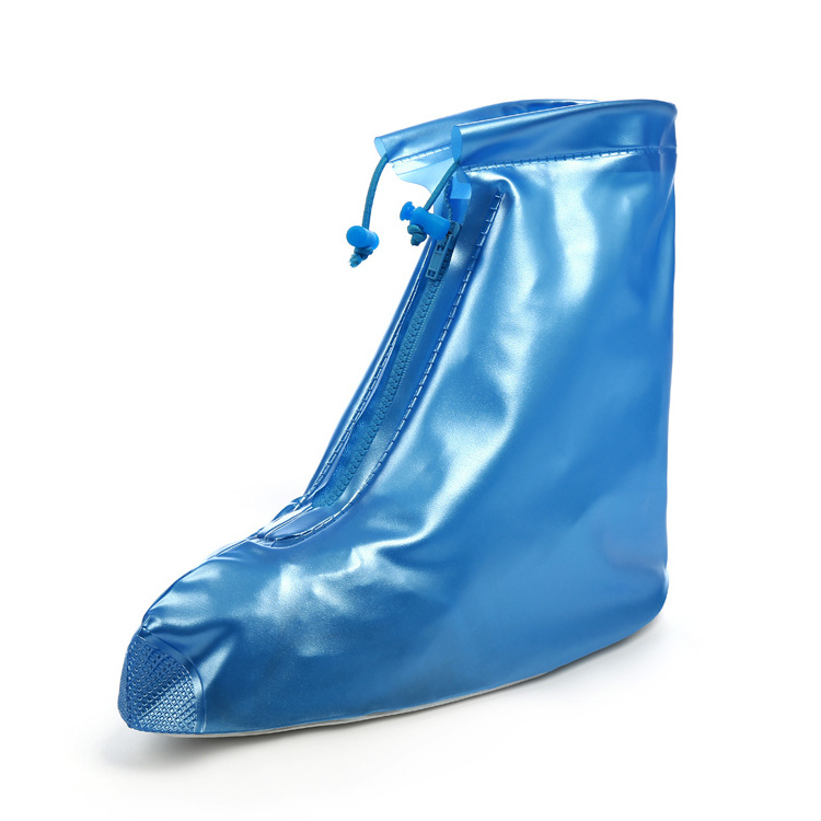 Promotional wholesale cheap PVC rain boots waterproof shoe rain protector plastic shoe covers for adults