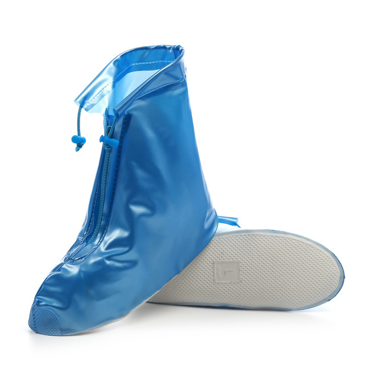 Promotional wholesale cheap PVC rain boots waterproof shoe rain protector plastic shoe covers for adults