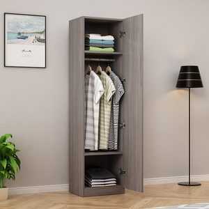 Cabinet Wardrobes Most Popular Products Household Bedroom Design Wood Storage Narrow Space Furniture Factory Supplier