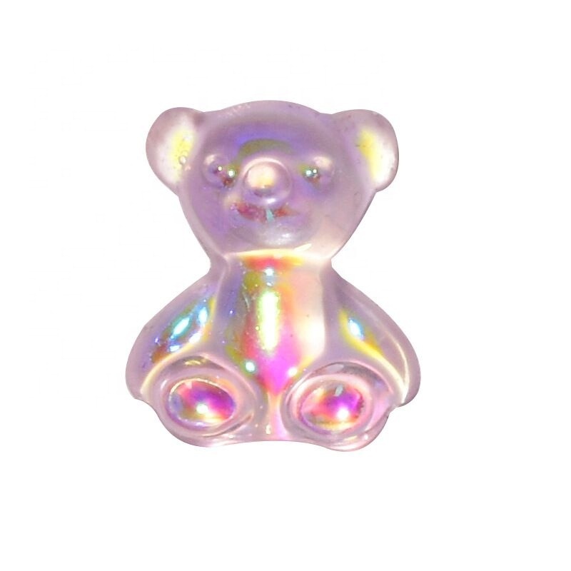 Yantuo Factory Price Nail Strass Jelly Candy Bear Glue On 3D Nail Art Charms