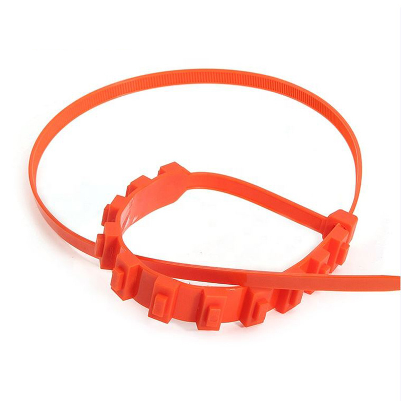 car cable tie truck tire traction aid plastic snow car chain