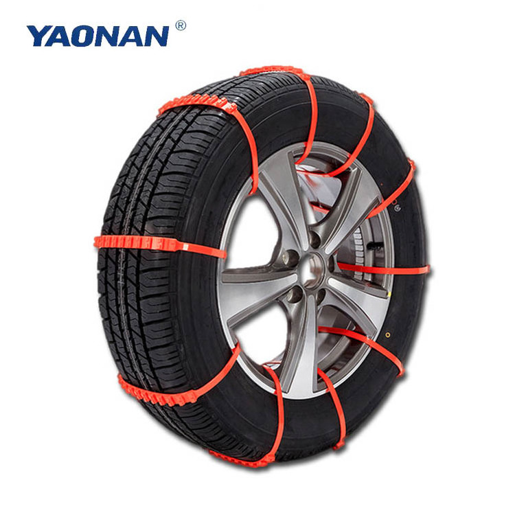 Car/Truck Tire Anti-Skid Chains Thickened Tendon Snow Mud Wheel Tyre Cable Ties/Snow Chains