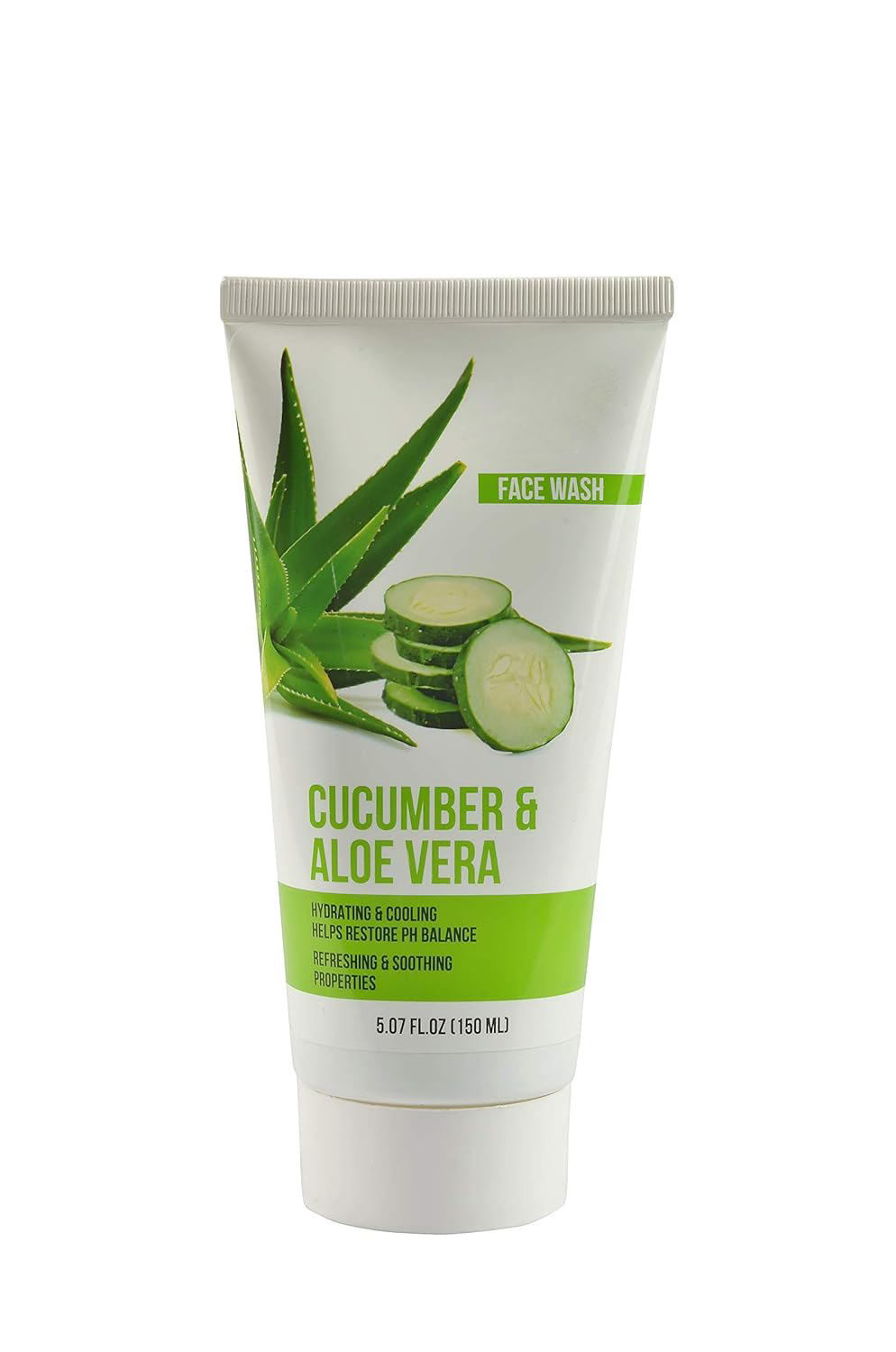 OEM Nourishing Hydrating Dull Skin Gentle Cleanser Cucumber Aloe Vera Facial Cleanser