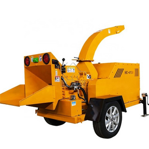 Electric wood crusher orchard grape branch twig shredder garden machinery  machine diesel shredder wood shredder