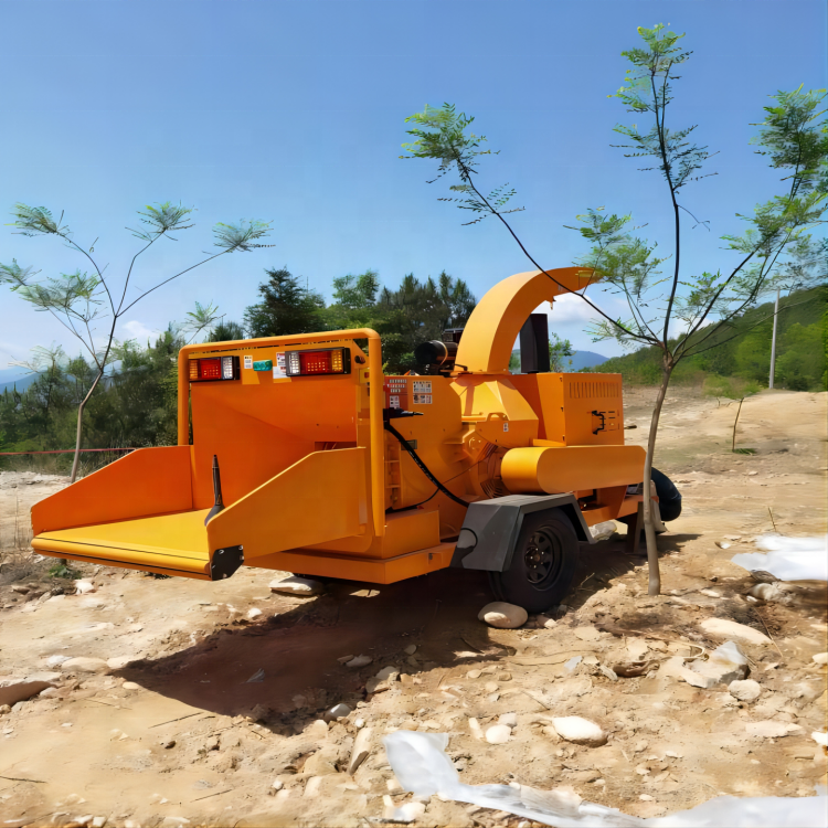 wood crusher hammer mill CE pto driven attachment for tractors powerhorse sawdust wood log chipper 15kw wood crusher