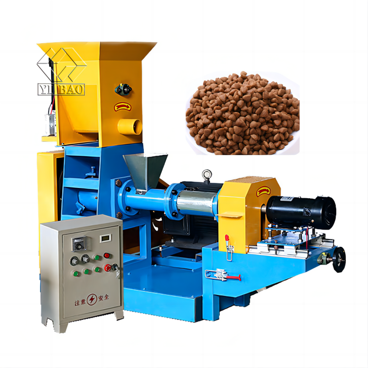 hot sale feed extruder production line fish feed Dog food and cat food pellet machine floating feed extruder machine