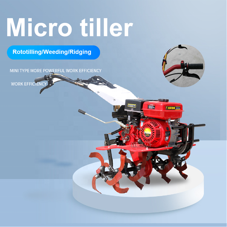 Factory wholesale new agricultural machinery farm  weeder cultivation gasoline engine micro tiller