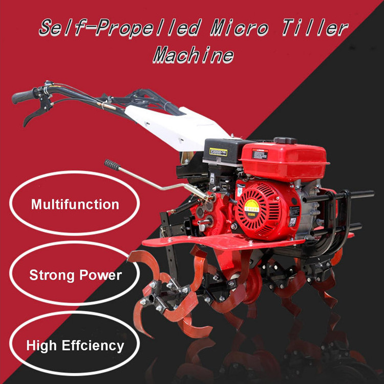 High quality micro farming machine rotavator cultivator and tiller for rice cultivation