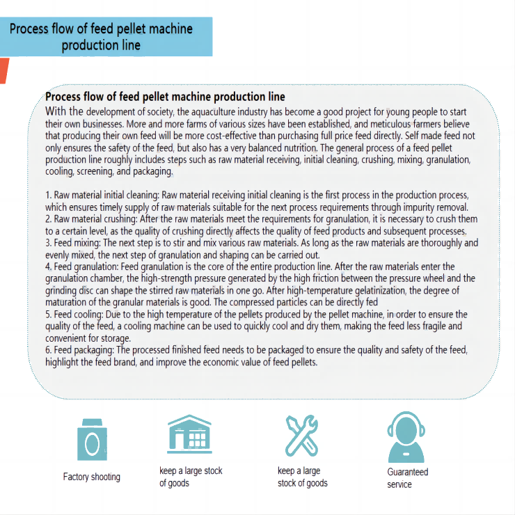 Production line of breeding feed pellet machine Animal Husbandry Equipment Production Line Breeding Feed Pellet Machine