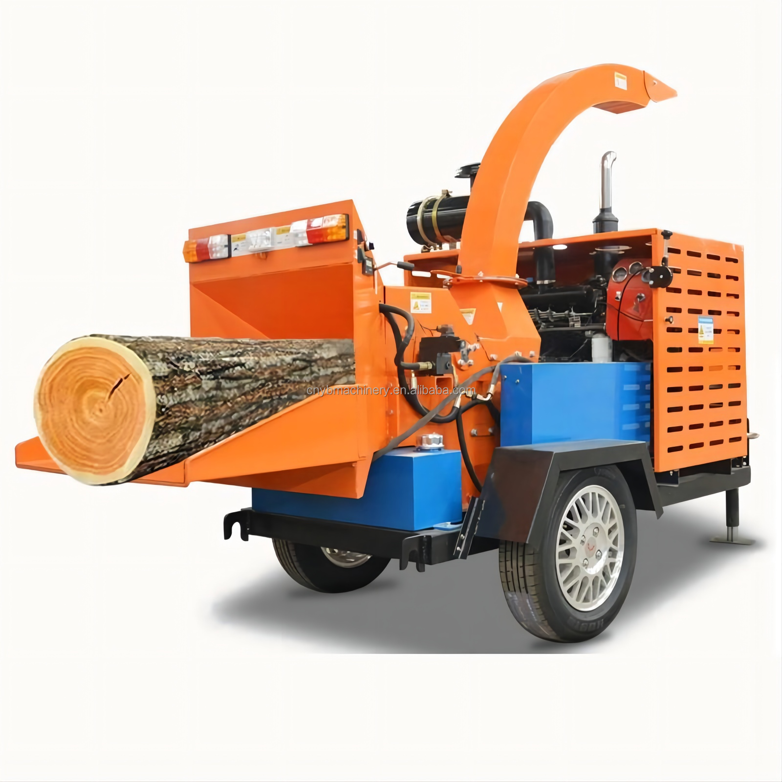 chinese forestry large disc waste wood pallet tracked 12 in 15hp electric used pto chgasoline cippatrice wood chipper for sale