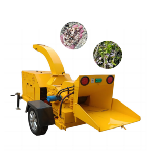 professional wood crusher out sawdust wood crusher machine for sawdust powder mulcher tree branch crusher machine