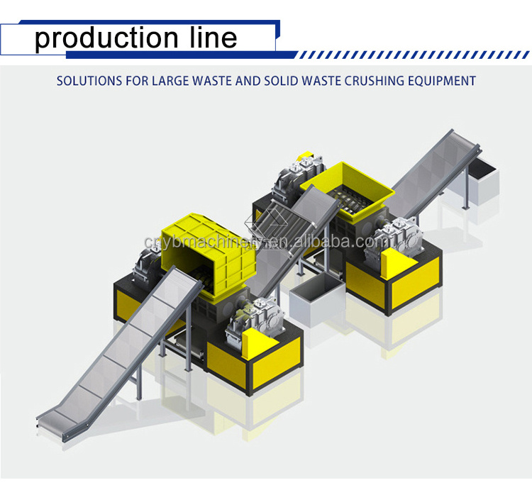 Stable Quality Pet Bottle/PE film/waste plastic recycling machine Plastic Crushing Machines