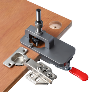 Woodworking Hinge Hole Opener Drilling Aid Tools 35mm Boring Dowel Jig  Hole Drilling Locator for Door Cabinets