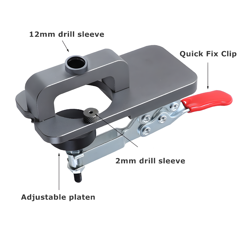 Woodworking Hinge Hole Opener Drilling Aid Tools 35mm Boring Dowel Jig  Hole Drilling Locator for Door Cabinets