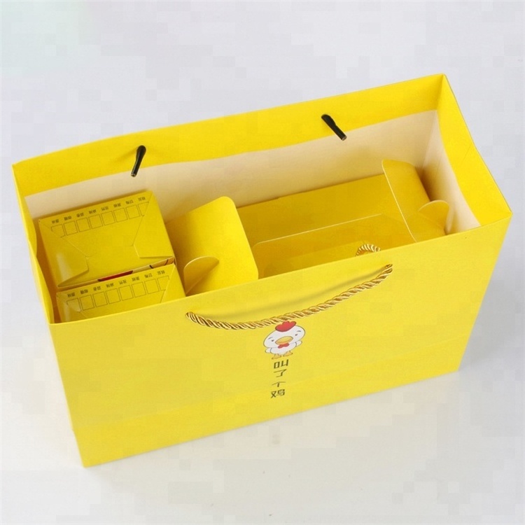 Custom printed food  box for fried chicken wing packaging