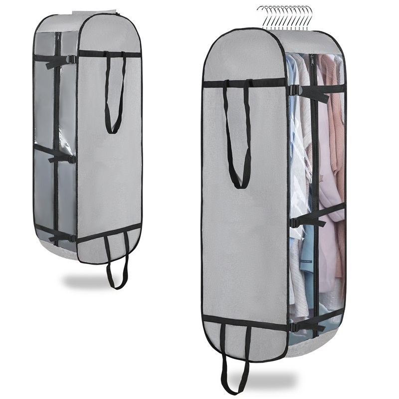 Durable Heavy Duty Clothes Hanging Organizer Gown Dust Cover Garment Storage Bag