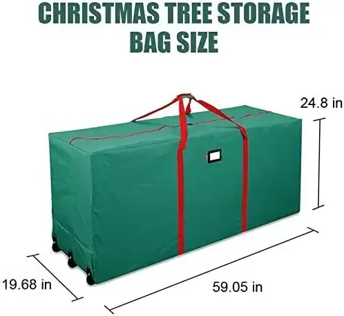 Custom Hot Sell Christmas Tree Storage Bag Multipurpose Polyester Christmas Tree Storage Bag