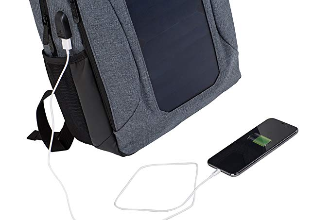 Factory Premium Waterproof Power Solar Panel Backpack Solar Backpack with USB Charge Port Wholesale price