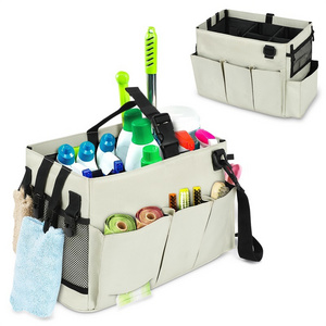 Waterproof Multi-Pockets Tools Bag Set Housekeeping Work Cleaning Tools Organizer Storage Bags Cleaning Caddy