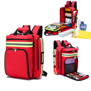 Custom First Responder Organizer Bag Emergency Survival Backpack Paramedic Home Health Adventure First Aid Backpack