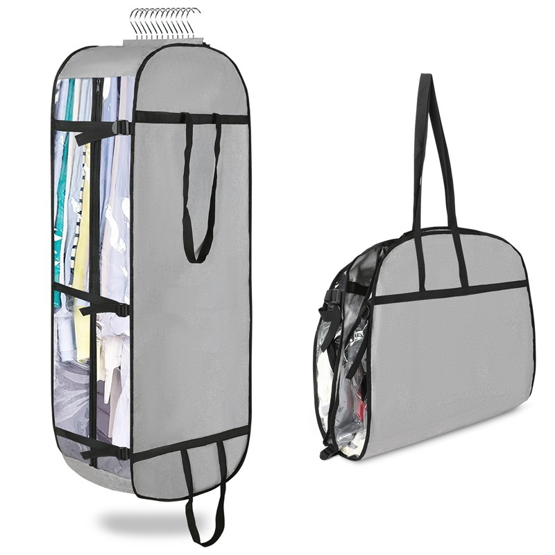 Durable Heavy Duty Clothes Hanging Organizer Gown Dust Cover Garment Storage Bag