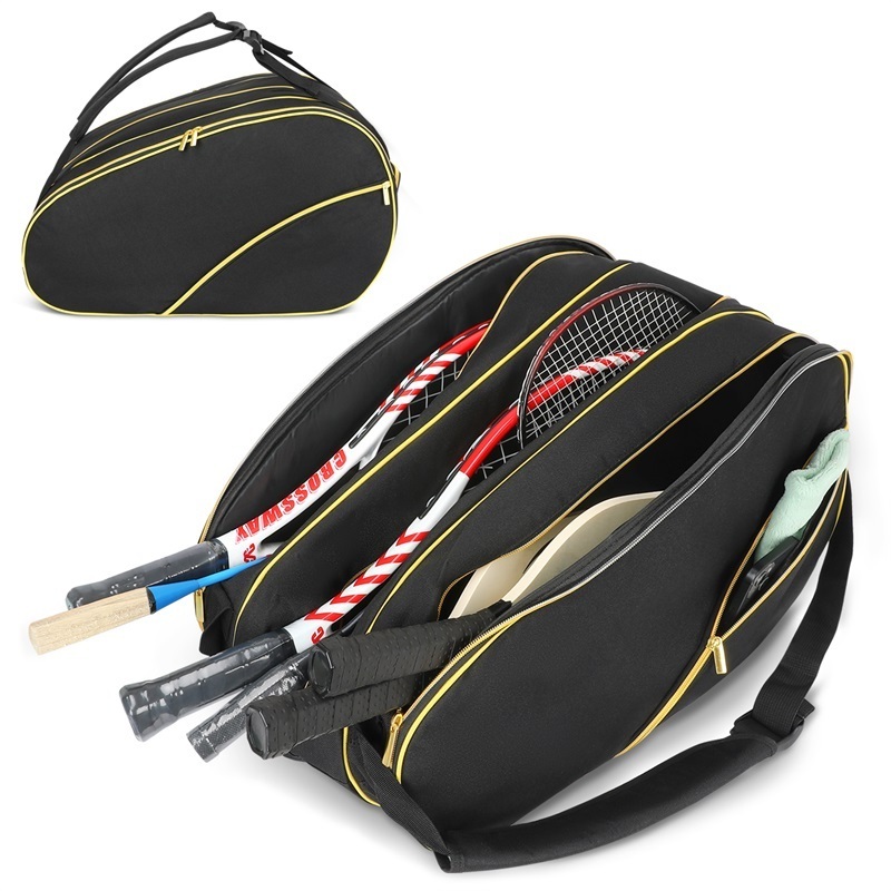 Hot Selling Sport Equipment Accessories Carrying Bags Pickleball Paddles Tennis Racket Bags Large Backpack Tennis Bag