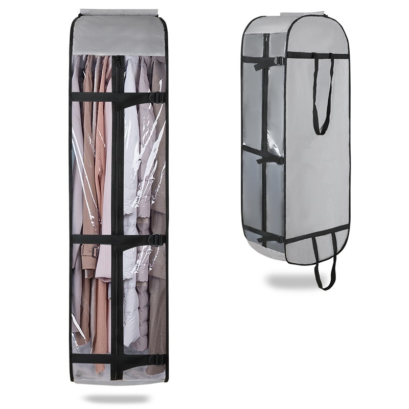 Durable Heavy Duty Clothes Hanging Organizer Gown Dust Cover Garment Storage Bag