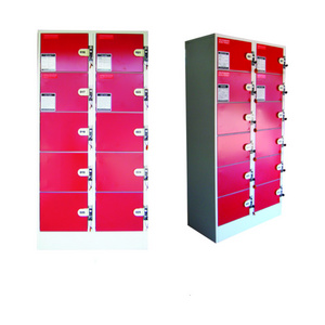 Supermarket Or Gym Storage Coin Return Locker With Stainless Steel Lock YD-0399