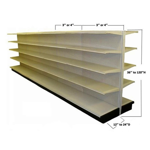 Double Side USA market Madix Supermarket Gondola Shelving from Suzhou Factory