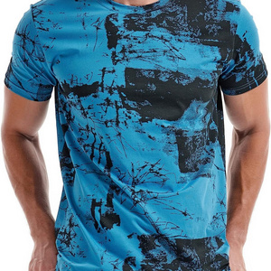 T Shirt 100% Polyester T Shirt Sublimation Blanks Tshirt With Logo Custom Logo Printed T Shirt Men Plain T-shirt For Men