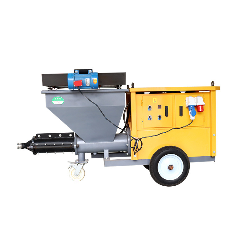 Plastering Station Diesel Mortar Spraying Machine Hopper Gun/air Hopper Gun Concrete Spray Machines