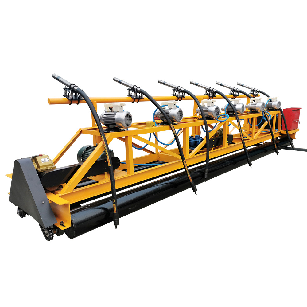 Road Construction Machinery Asphalt Pavers Strong Frame Type Concrete Vibrating Screed Paver Leveling Machine