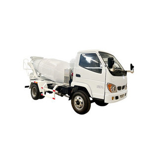 Mixer Cement Mixing Truck Customized Cubic Truck Mobile Concrete Mixer Truck For Construction Sites