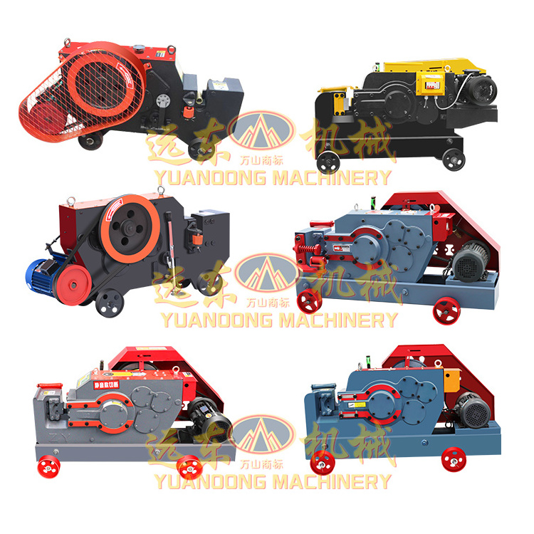 Electric Manual 25mm 32mm 40mm Steel Iron Bar Threaded Rod Cutter Diesel 1 Inch Rebar Cutting Machine