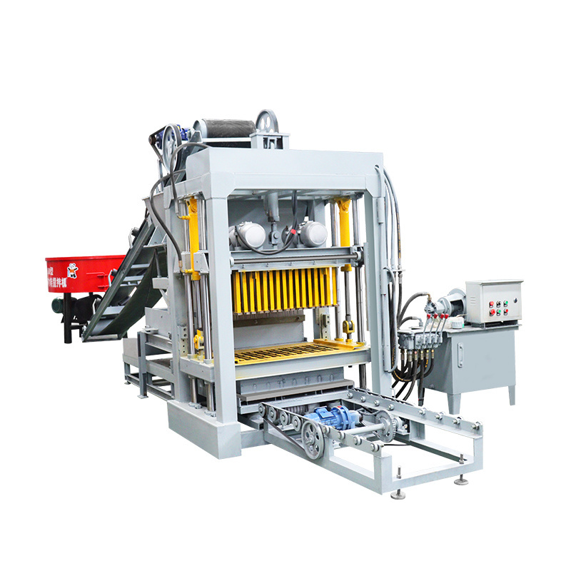 Factory Supplied Automatic Hollow Concrete Brick Making Machinery Cement Clay Block Making Machines