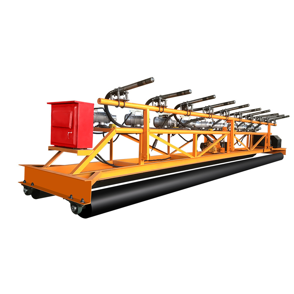 Road Construction Machinery Asphalt Pavers Strong Frame Type Concrete Vibrating Screed Paver Leveling Machine