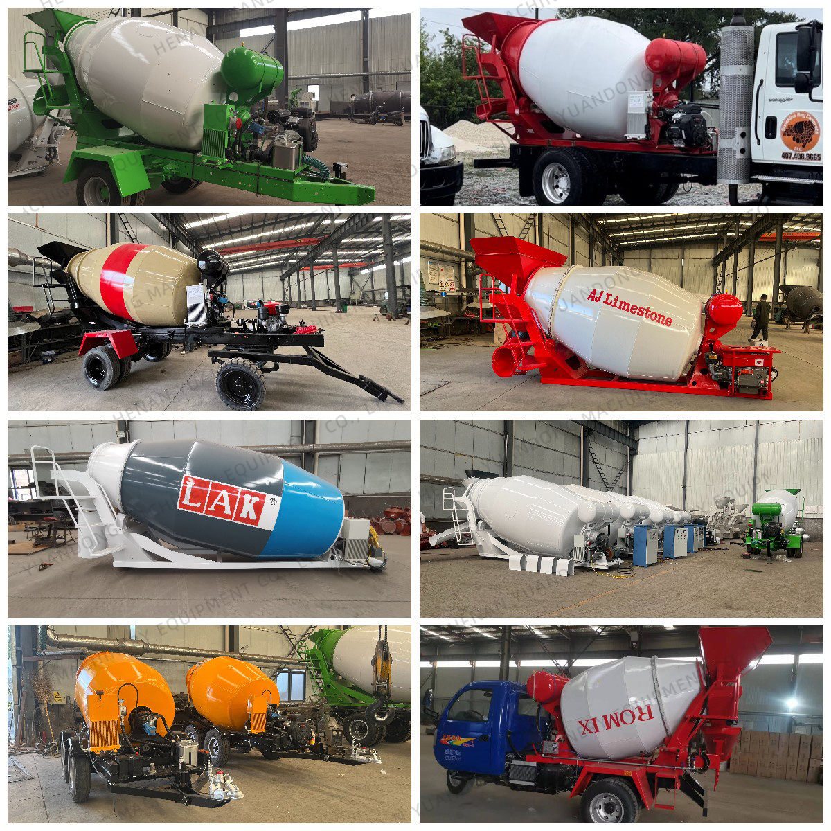 Self Loading Concrete Mixer Trailer Truck Hydraulic Cement Mixer Tank Update Drum 9cbm 6*4 Concrete Mixer Truck For Sale