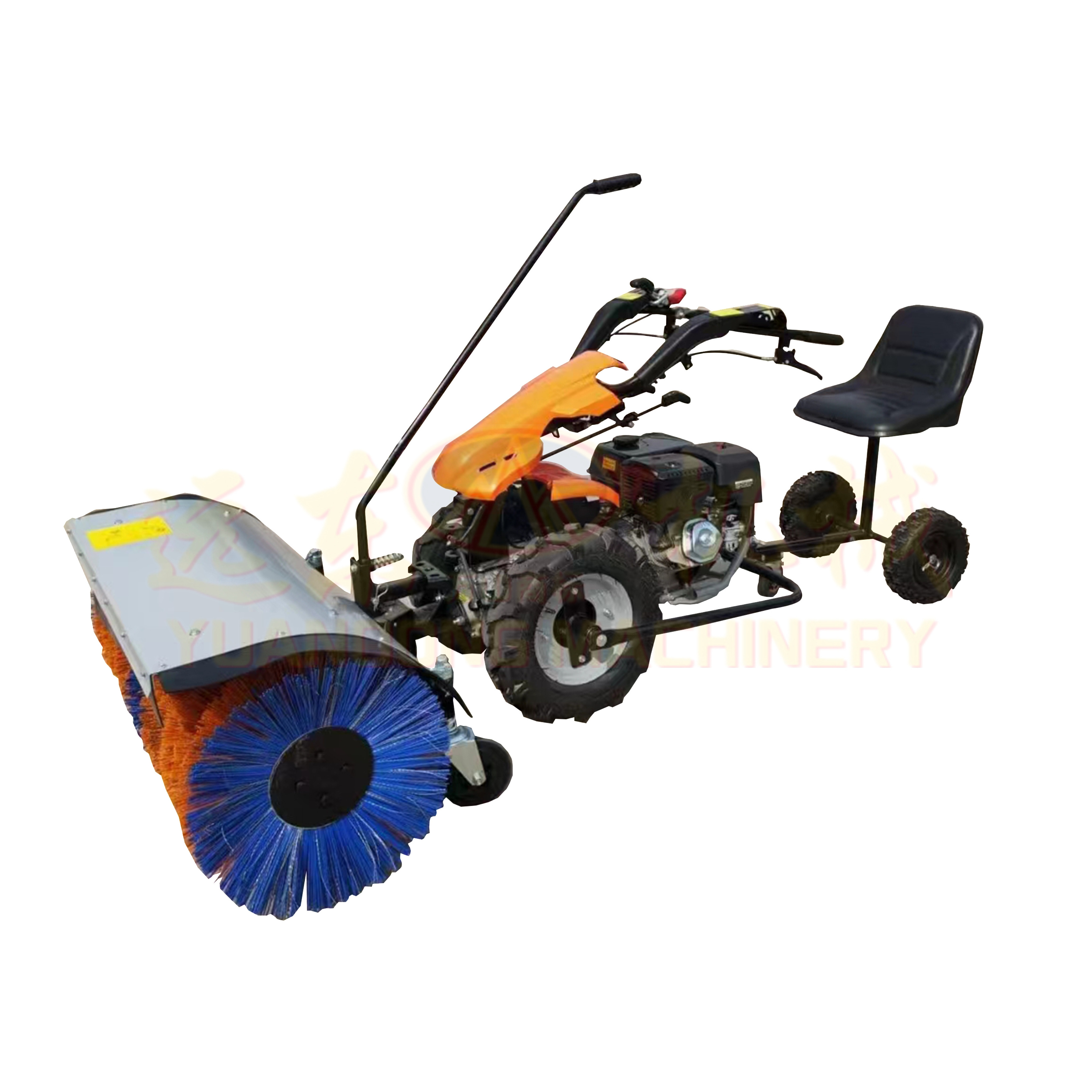 Gasoline Snow Sweeper Snow Thrower Winter Road Cleaning Ice Surface Snow Blower Snowplow