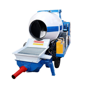 Concrete Squeeze Pump Hose Mini Concrete Pump Mixer With Diesel Concrete Pump For Sale