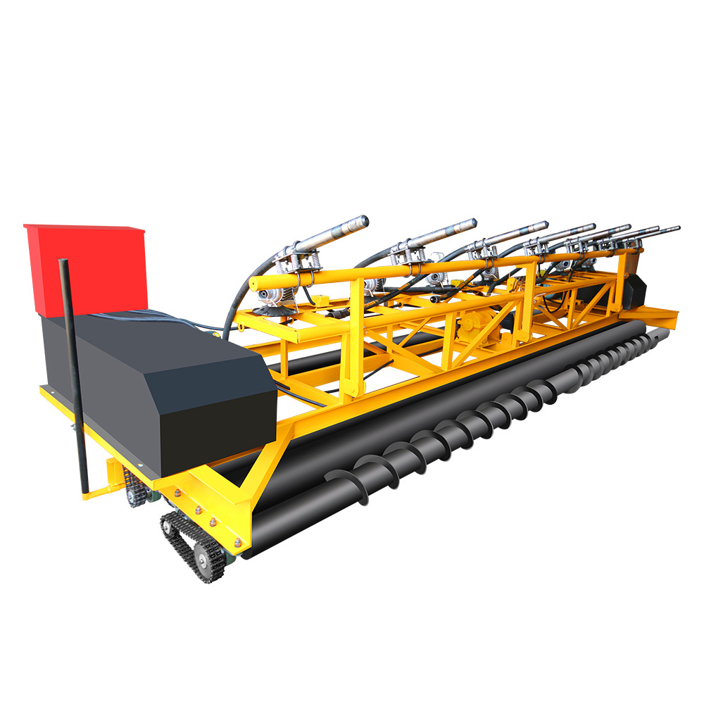 Road Construction Machinery Asphalt Pavers Strong Frame Type Concrete Vibrating Screed Paver Leveling Machine