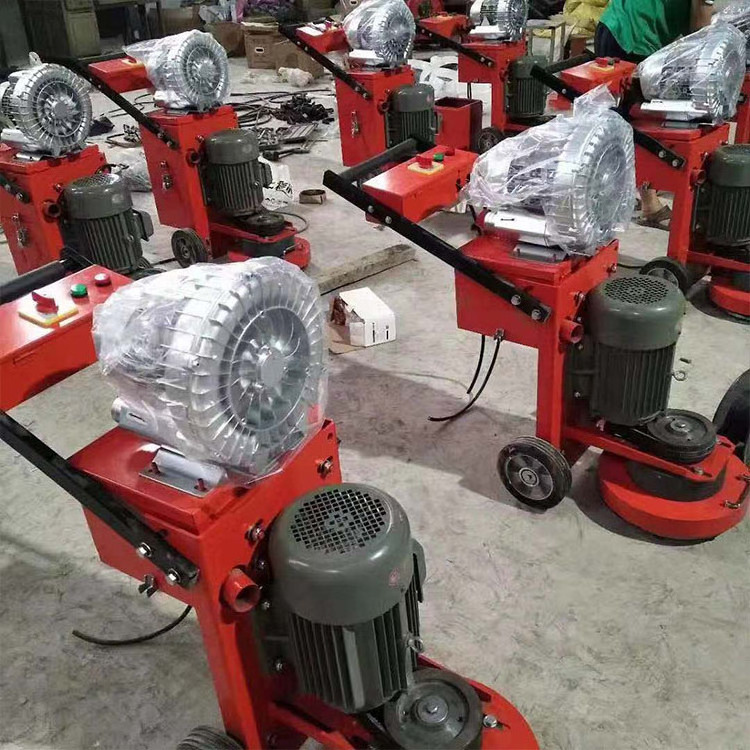 Manual Big Area Epoxy Coating Removing Double Plate Concrete Floor Polishing Machine Terrazzo Polishing Grinder For Sale